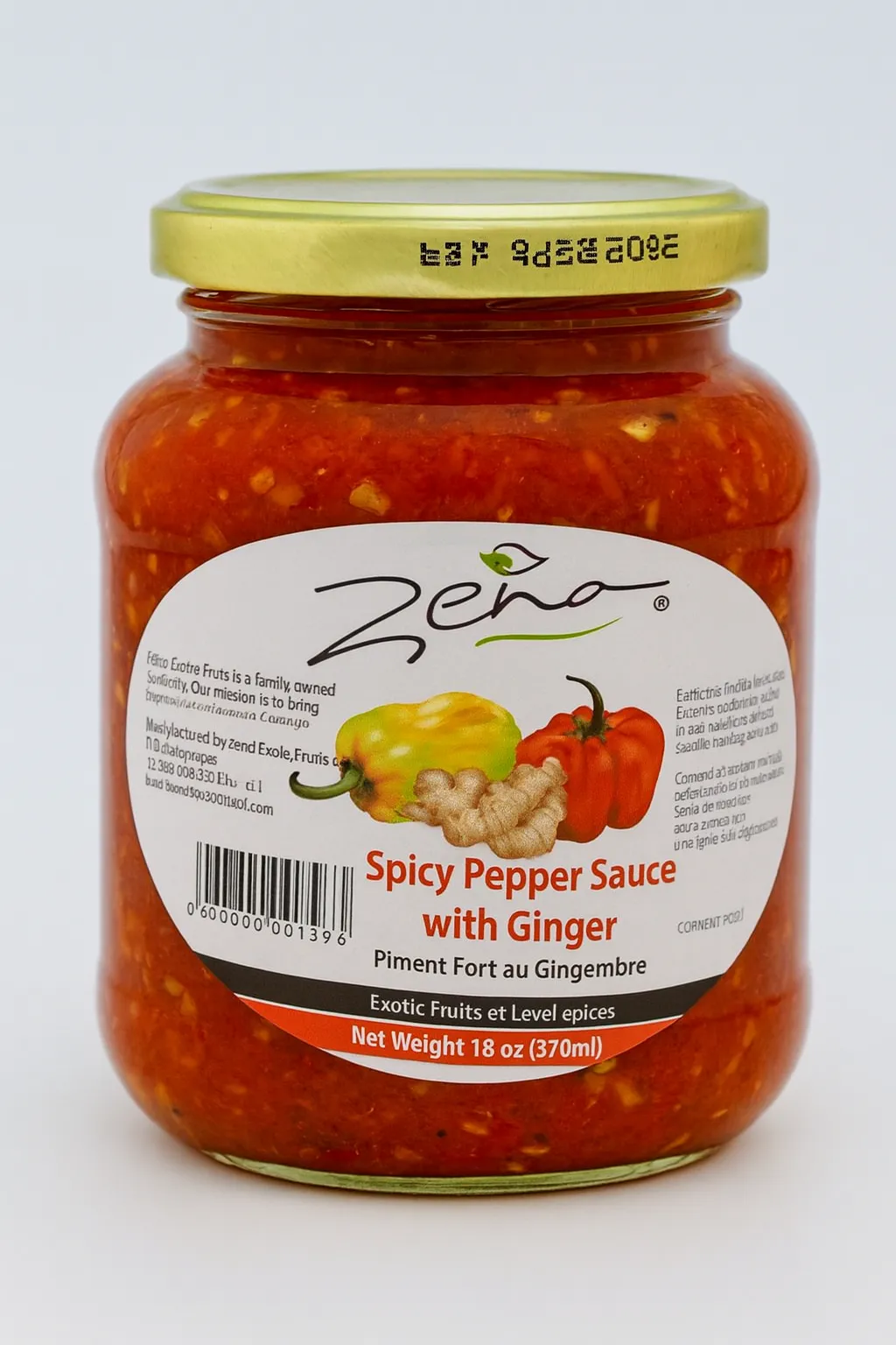 sauce piment avec gingembre zena - Epicerie Salée-Cuisine| Supermarche Dakar-Senegal
